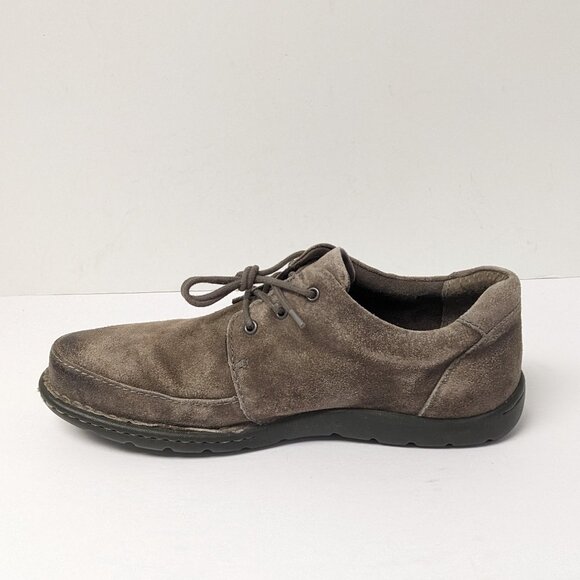 Born Nigel 3-Eye Oxford, Gray Suede, Men's 9.5 M - Picture 3 of 7